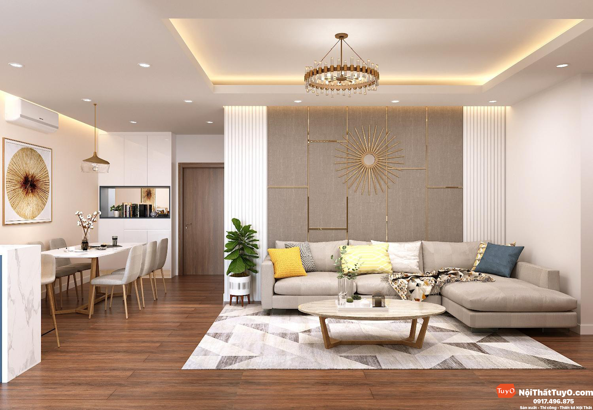 Nội thất TuyO là sự lựa chọn hoàn hảo cho căn hộ của bạn. Thiết kế thông minh cùng chất lượng tốt nhất sẽ mang đến cho bạn một không gian sống hoàn hảo như ý.